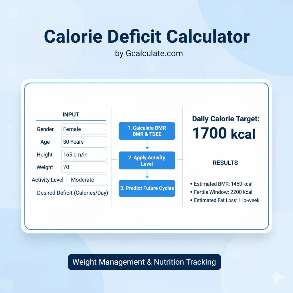 Calorie Deficit Calculator