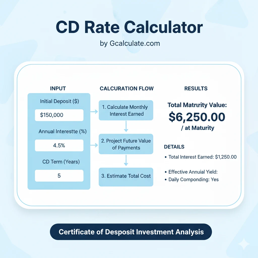 CD Rate Calculator