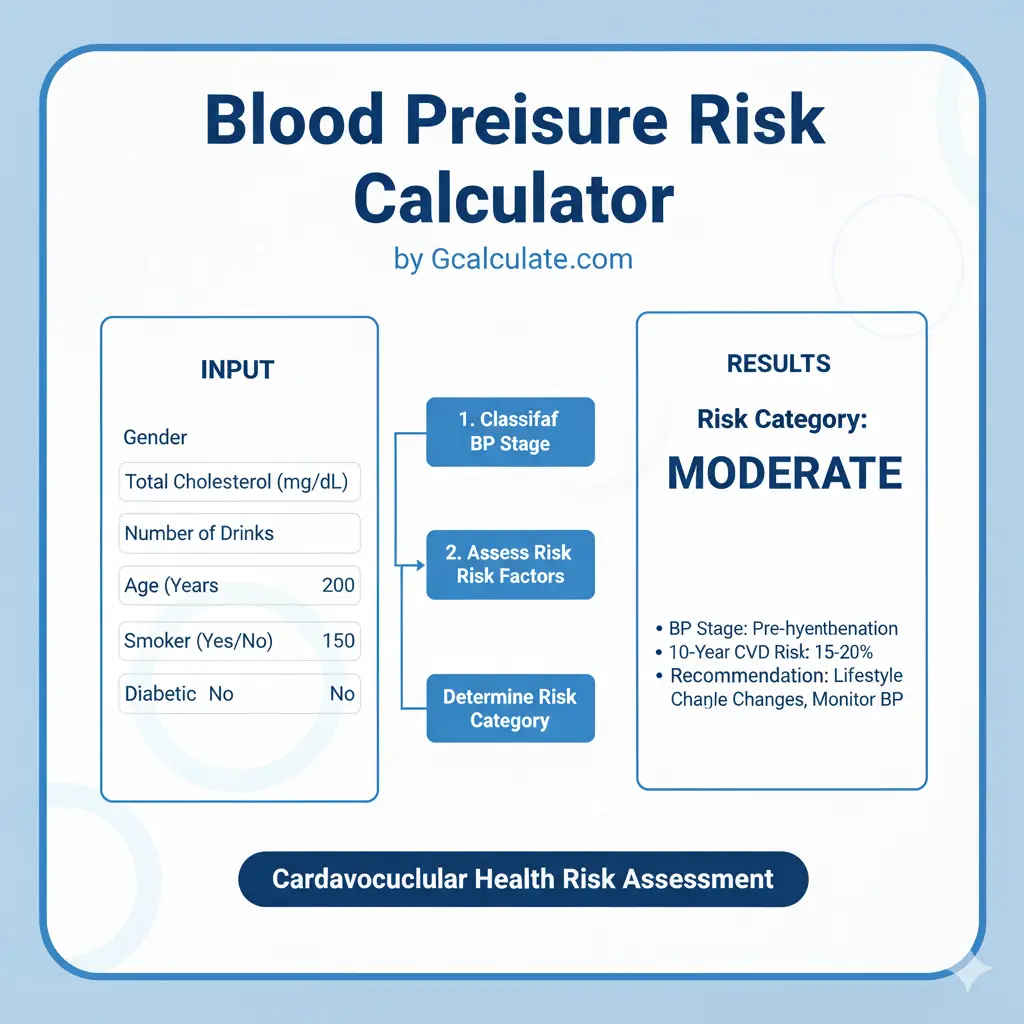 Blood Pressure Risk Calculator