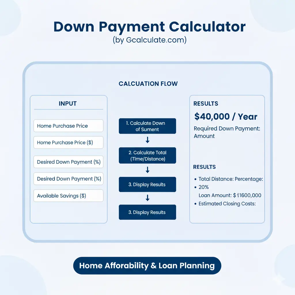 Down Payment Calculator