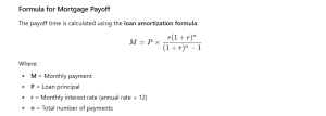 How to pay off mortgage in 5 years calculator