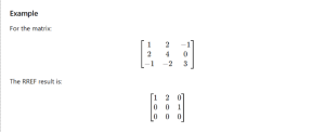 RREF Calculator – Reduced Row Echelon Form Solver