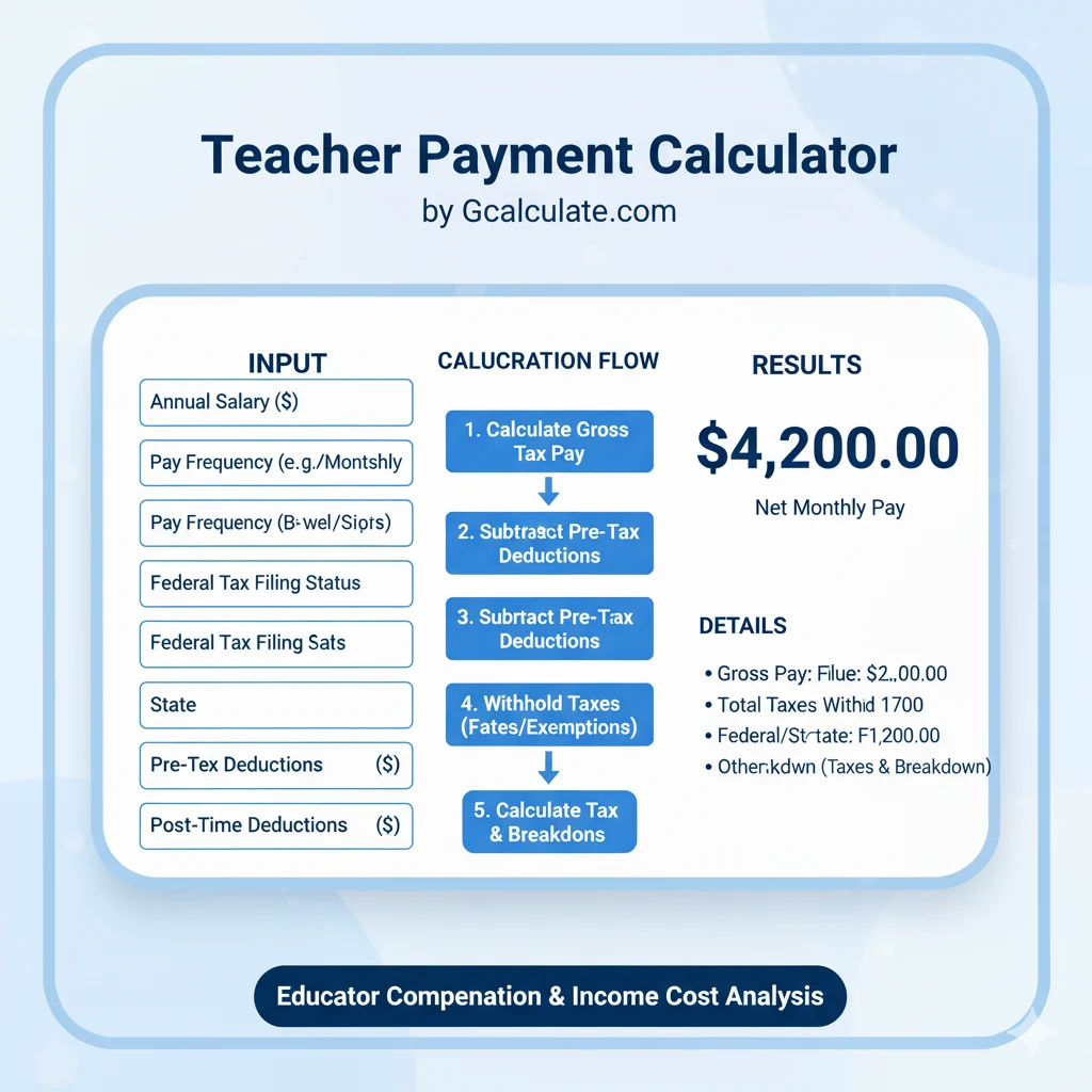 Teacher Payment Calculator UK